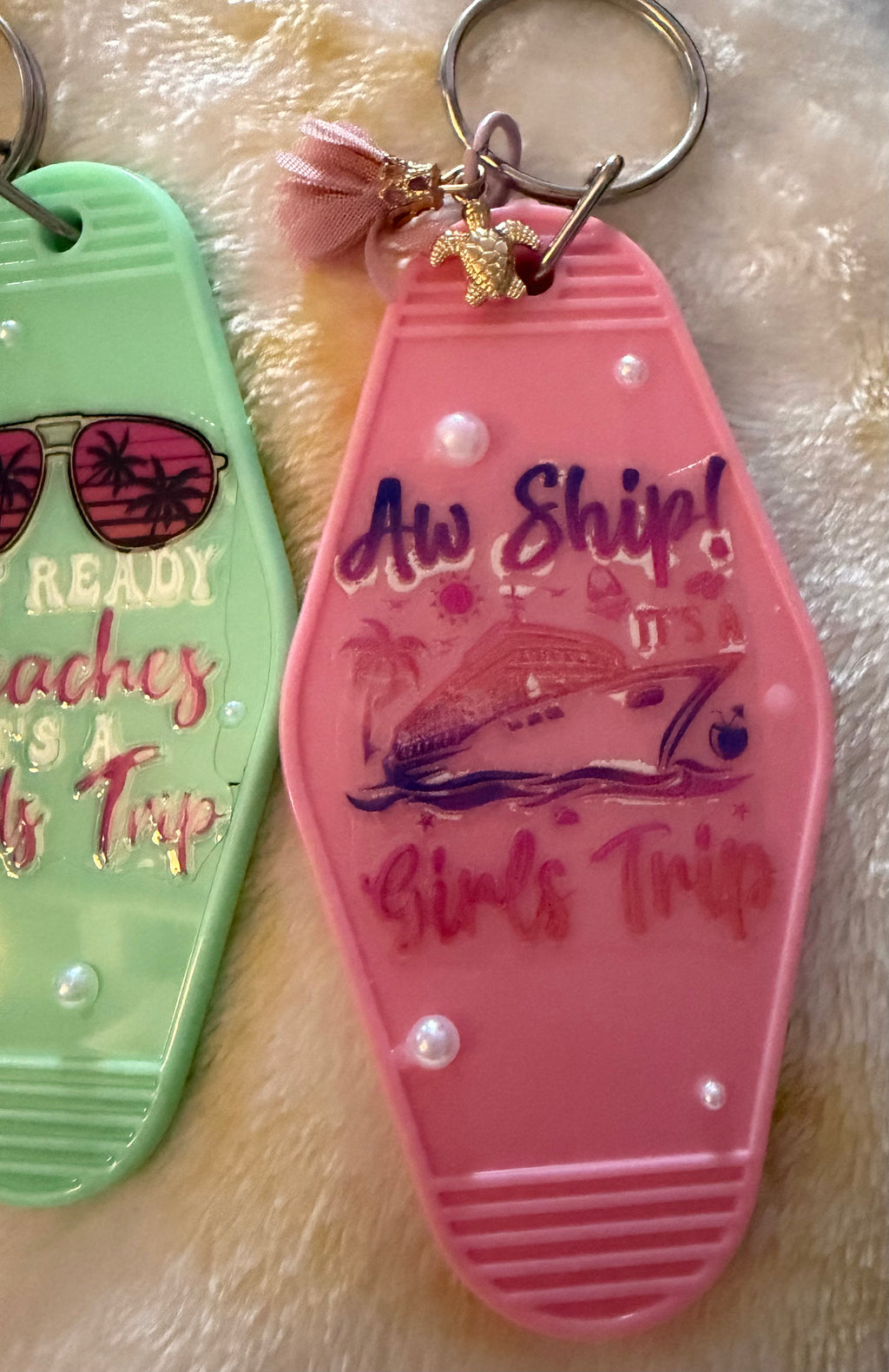 Hotel Keychains- Girls Trip set of 5