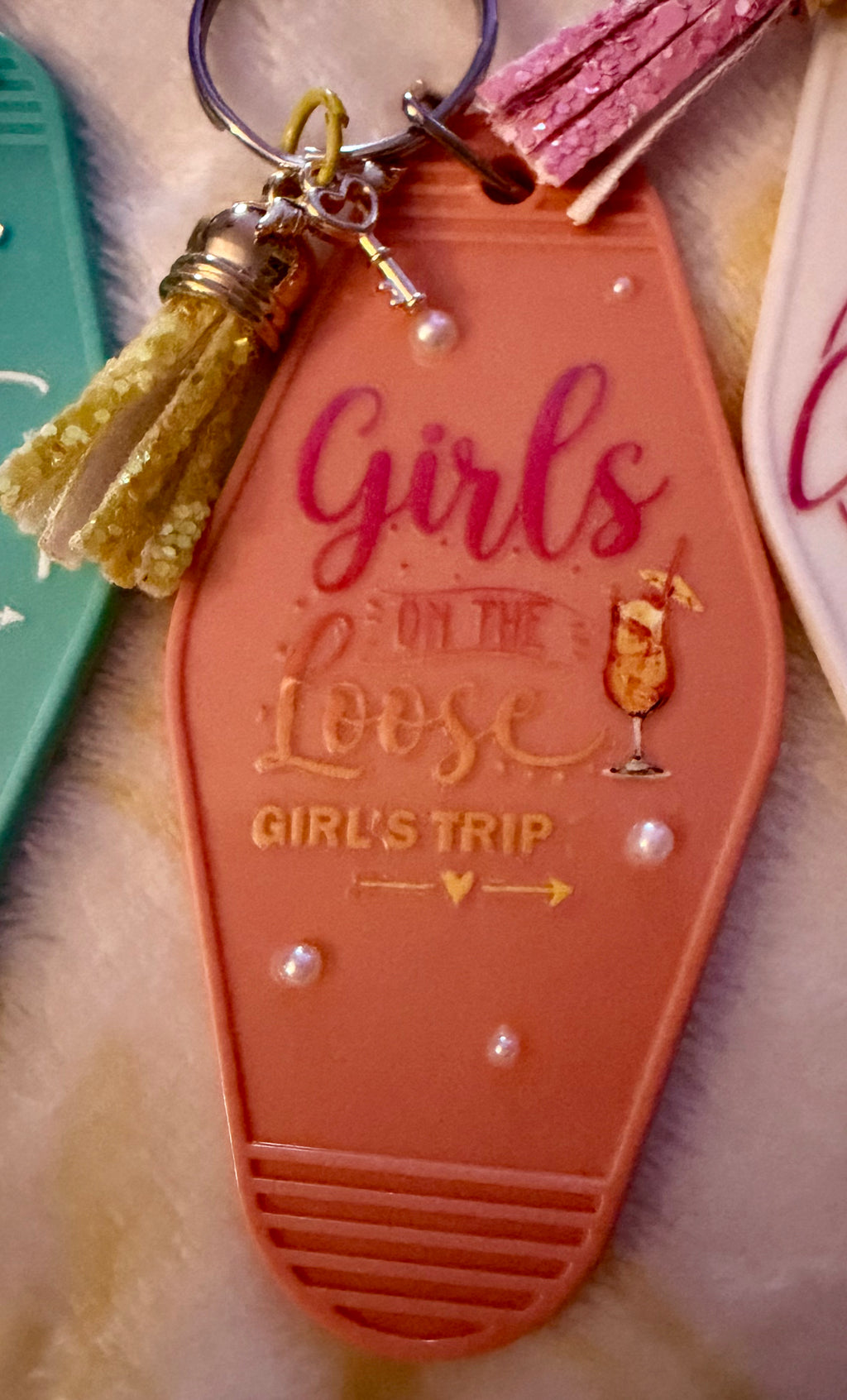 Hotel Keychains- Girls Trip set of 5